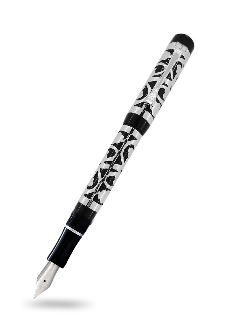 Buy JOVIAL PEN JP301 fountain Black  Engraved with Pure Silver