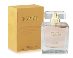 The perfume of Jovial Paris, features the luxury and power embodied by the French spirit that characterizes everything that comes from France